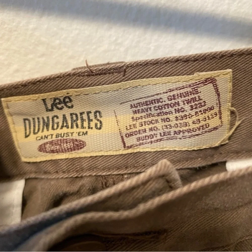 Lee Dungarees Cargo‎ Shorts Mens Size 38 Brown